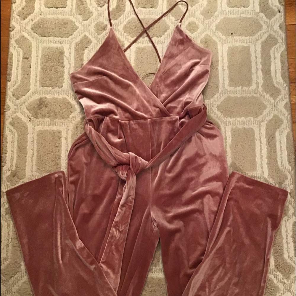 🔥🔥Sexy velvet jumpsuit